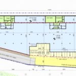 תכנית משרדים ואחסנה מפלס תחתון מודיעין