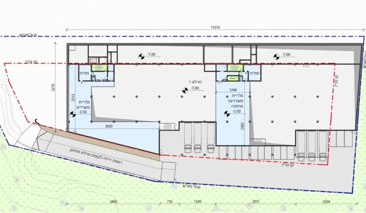 משרדים-אחסנה מרלוג תחתון