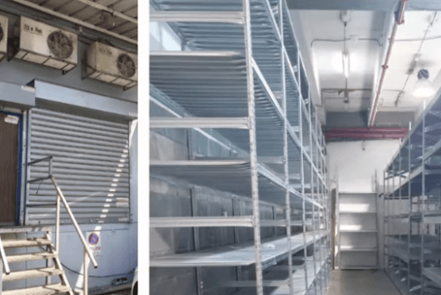 להשכרה מבנה לוגיסטי מחסן בקרית אריה