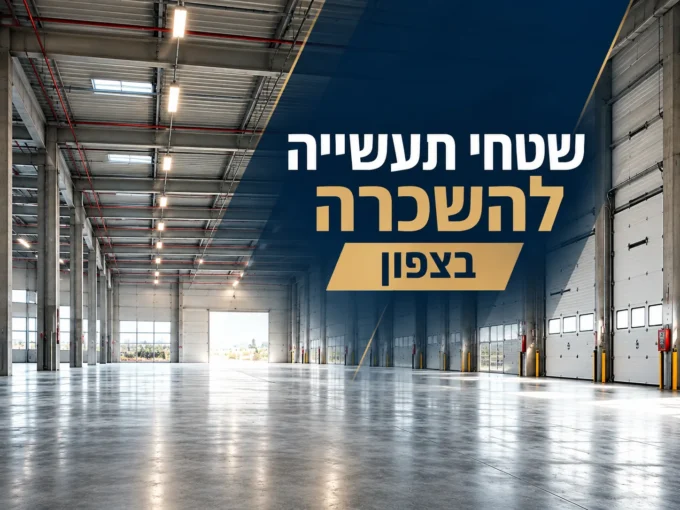 שטחי תעשייה ואחסנה להשכרה בצפון, תמונה להמחשה